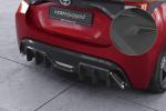 CSR Diffusor | Heckansatz mit ABE für Toyota Yaris 4 (XP21) HA459-L schwarz matt (Lackierung erforderlich)