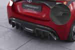 CSR Diffusor | Heckansatz mit ABE für Toyota Yaris 4 (XP21) HA459-M Carbon Look matt strukturiert (keine Lackierung erforderlich)