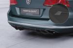 CSR Diffusor | Heckansatz mit ABE für VW Passat B7 (Typ 3C) Variant HA460-S schwarz matt strukturiert (keine Lackierung erforderlich)