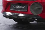 CSR Heckansatz-Set für Opel Astra L Schrägheck PS036-M Carbon Look matt strukturiert (keine Lackierung erforderlich)