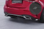 CSR Diffusor | Heckansatz mit ABE für Mercedes-Benz A-Klasse (W177) AMG-Line HA483-S schwarz matt strukturiert (keine Lackierung erforderlich)