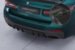 CSR Diffusor | Heckansatz mit ABE für BMW 5er G30 / G31 M-Paket HA486-C Carbon Look Hochglanz (keine Lackierung erforderlich)
