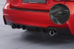 CSR Diffusor | Heckansatz mit ABE für BMW 3er F30 M-Paket HA494-C Carbon Look glänzend (keine Lackierung erforderlich)