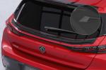 CSR Heckspoiler | Heckflügel mit ABE für Peugeot 308 (P51) Schrägheck HF236-S schwarz matt strukturiert (keine Lackierung erforderlich)