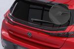 CSR Heckspoiler | Heckflügel mit ABE für Peugeot 308 (P51) Schrägheck HF236-L schwarz matt (Lackierung erforderlich)