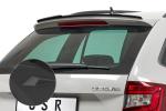 CSR Heckspoiler | Heckflügel mit ABE für Skoda Octavia III (Typ 5E) HF589-S schwarz matt strukturiert (keine Lackierung erforderlich)