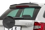 CSR Heckspoiler | Heckflügel mit ABE für Skoda Octavia III (Typ 5E) HF589-L schwarz matt (Lackierung erforderlich)