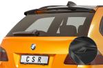 CSR Heckspoiler | Heckflügel mit ABE für BMW 5er E61 Touring HF622-C Carbon Look Hochglanz (keine Lackierung erforderlich)