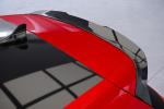 CSR Heckspoiler | Heckflügel mit ABE für VW Golf 8 GTI, GTD, R HF694-S Strukturiert schwarz matt (keine Lackierung erforderlich)