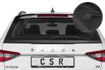 CSR Heckspoiler | Heckflügel mit ABE für Skoda Superb III (Typ 3V) Combi HF749-M Carbon Look matt strukturiert (keine Lackierung erforderlich)