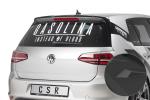 CSR Heckspoiler | Heckflügel mit ABE für VW Golf 7 Basis HF794-S Strukturiert schwarz matt (keine Lackierung erforderlich)