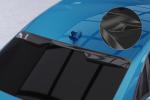 CSR Heckscheibenblend mit ABE für Audi A3 / S3 / RS3 (8Y) Limousine HSB086-C Carbon Look Hochglanz (keine Lackierung erforderlich)