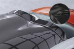 CSR Heckscheibenblend mit ABE für Peugeot RCZ HSB109-G Glossy schwarz glänzend (keine Lackierung erforderlich)