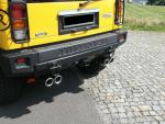 Fox Halbanlage ab Kat für Hummer H2 ab 2008 – Ausgang rechts/links – 2x100 mm (Typ 25)