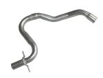Novus Vor-/Mittelschalldämpfer Ersatzrohr Gruppe N für Audi A3 8P, Seat Leon 1P, VW Beetle 5C, Golf 5/6 & Scirocco – 2.0 TFSI/TSI – Aluminierter Stahl