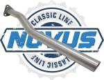 Novus Classic-Line Serien Verbindungsrohr für VW Golf 1 Cabrio (155) / VW Scirocco (53B) – Edelstahl – Serien-Ersatz
