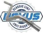 Novus Classic-Line Serien Verbindungsrohr für VW Golf 1 Cabrio (155) / Scirocco (53B) – Edelstahl – Ersatz für Serienrohr