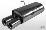 Fox Endschalldämpfer für Peugeot 106 I/II – 2x76 mm (Typ 13)