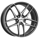 DOTZ Alufelge LagunaSeca dark gunmetal/polished 9x20 ET34 5x114.3 Nabe 71.6mm KBA 53340