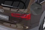 CSR Rücklichtblenden für Audi A6 C7 (Typ 4G) Avant RB018-L schwarz matt (Lackierung erforderlich)