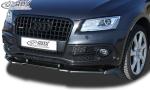 RDX Frontspoilerlippe VARIO-X für AUDI Q5 8R -2012 & 2012+ (S-Line Frontstoßstange) Frontlippe Front Ansatz Vorne Spoilerlippe