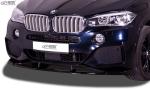 RDX Frontspoilerlippe VARIO-X für BMW X5 (F15) M-Sport / M-Paket -2018 Frontlippe Front Ansatz Vorne Spoilerlippe