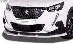 RDX Frontspoilerlippe VARIO-X für PEUGEOT 2008 (U) 2019+ Frontlippe Front Ansatz Vorne Spoilerlippe