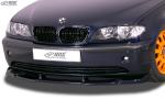 RDX Frontspoilerlippe VARIO-X für BMW 3er E46 Limousine / Touring 2002+ Frontlippe Front Ansatz Vorne Spoilerlippe