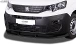 RDX Frontspoilerlippe VARIO-X für CITROEN Berlingo, PEUGEOT Partner & Rifter, OPEL Combo, TOYOTA ProAce City (Typ E, 2018+) Frontlippe Front Ansatz Vorne Spoilerlippe