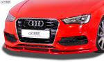 RDX Frontspoilerlippe VARIO-X für AUDI A3 8V7 Cabrio S-Line / S3 Cabrio (S-Line- bzw. S3 Frontstoßstange. -2016) Frontlippe Front Ansatz Vorne Spoilerlippe