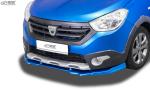 RDX Frontspoilerlippe VARIO-X für DACIA Dokker Stepway (SD) & Lodgy Stepway (SD) Frontlippe Front Ansatz Vorne Spoilerlippe