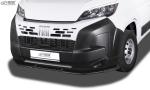 RDX Frontspoilerlippe VARIO-X für FIAT Ducato, CITROEN Jumper, PEUGEOT Boxer, OPEL Movano, TOYOTA ProAce Max (2024+) Frontlippe Front Ansatz Vorne Spoilerlippe