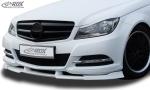 RDX Frontspoilerlippe VARIO-X für MERCEDES C-Klasse W204 2011+ Frontlippe Front Ansatz Vorne Spoilerlippe