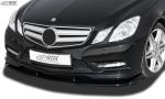 RDX Frontspoilerlippe VARIO-X für MERCEDES E-Klasse Cabrio A207 / Coupe C207 AMG-Styling -2013 (Passend an Fahrzeuge mit AMG-Stylingpaket Frontstoßstange) Frontlippe Front Ansatz Vorne Spoilerlippe