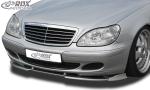 RDX Frontspoilerlippe VARIO-X für MERCEDES S-Klasse W220 2002+ Frontlippe Front Ansatz Vorne Spoilerlippe
