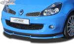 RDX Frontspoilerlippe VARIO-X für RENAULT Clio 3 RS Phase 1 Frontlippe Front Ansatz Vorne Spoilerlippe