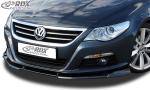 RDX Frontspoilerlippe VARIO-X für VW Passat CC -2012 Frontlippe Front Ansatz Vorne Spoilerlippe