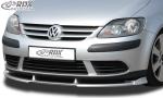 RDX Frontspoilerlippe VARIO-X für VW Golf Plus (-2008) Frontlippe Front Ansatz Vorne Spoilerlippe