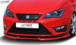 RDX Frontspoilerlippe VARIO-X für SEAT Ibiza 6J Cupra Facelift 04/2012+ Frontlippe Front Ansatz Vorne Spoilerlippe