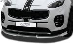 RDX Frontspoilerlippe VARIO-X für KIA Sportage (QL/QLE, -2018) Frontlippe Front Ansatz Vorne Spoilerlippe