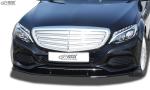 RDX Frontspoilerlippe VARIO-X für MERCEDES C-Klasse W205, S205, C205 (-2018) "V1" Frontlippe Front Ansatz Vorne Spoilerlippe