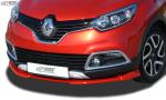 RDX Frontspoilerlippe VARIO-X für RENAULT Captur I (2013-2019) Frontlippe Front Ansatz Vorne Spoilerlippe