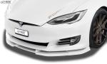 RDX Frontspoilerlippe VARIO-X für TESLA Model S 2016+ Frontlippe Front Ansatz Vorne Spoilerlippe