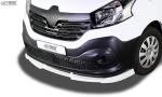 RDX Frontspoilerlippe VARIO-X für RENAULT Trafic (JL / 2014+) & NISSAN NV300 (J4 / 2016+) & OPEL Vivaro B (F7 / 2014+) & FIAT Talento (FJL / 2016+) Frontlippe Front Ansatz Vorne Spoilerlippe