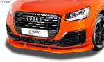 RDX Frontspoilerlippe VARIO-X für AUDI Q2 S-Line 2016+ Frontlippe Front Ansatz Vorne Spoilerlippe