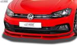 RDX Frontspoilerlippe VARIO-X für VW Polo 2G R-Line & GTI Frontlippe Front Ansatz Vorne Spoilerlippe