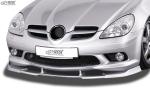 RDX Frontspoilerlippe VARIO-X für MERCEDES SLK R171 AMG-Styling -2008 (Passend an Fahrzeuge mit AMG-Stylingpaket Frontstoßstange) Frontlippe Front Ansatz Vorne Spoilerlippe