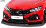 RDX Frontspoilerlippe VARIO-X für HONDA Civic 2017+ Frontlippe Front Ansatz Vorne Spoilerlippe