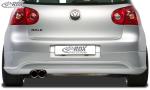 RDX Heckansatz für VW Golf 5 "R32 clean" mit Endrohrausfräsung links Heckschürze Heck