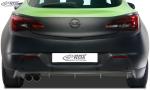 RDX Heckansatz für OPEL Astra J GTC Diffusor Heckblende Heckdiffusor